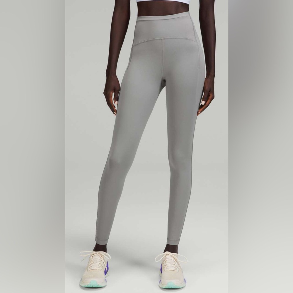 82. Lululemon Swift Speed High-Rise Tight 28"
Size 6
Gull Grey